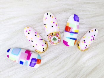 アンジェヴォーグ 名古屋本店(Angevogue)/パステルモザイク