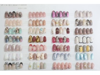 ネイリッシュサロン エー(Nailish Salon A)/アートコースAサンプル