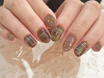 ルーモス 桜川店(Lumos)/マグネット/チェック/ラメ