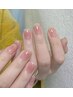 【SNS人気純欲シリーズ】ちゅるちゅる可愛い！チークネイル　￥8980→￥7980