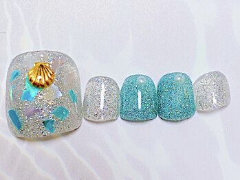 定額FOOTネイル¥8100