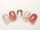 ネイルサロン キアラ(NAILSALON KIARA)の写真/【チビ爪さんや働く女性にも映えるデザインを♪】手書きアート/ミラー/マグネットなどデザイン多数ご用意◎