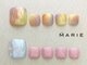 ザ マリー 表参道店(THE MARIE)の写真/★オフ込みフット上¥8800/下¥7700！アートの種類も豊富♪デザイン＆爪の形もご提案！手足同時施術OKです♪