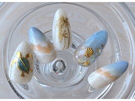 真夏のオシャレホヌネイル