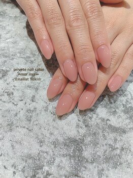 プライベート ネイルサロン マーマ(murmur)/シンプルネイル