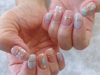 ネイルサロン シェル(Nail Salon SHELL)/ターコイズネイル♪