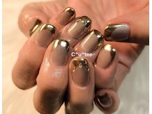 キューティー 錦糸町店(Cutee)/自爪ミラーフレンチデザイン