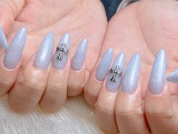 シーアンドビーネイル(C&B Nail)/チップワンカラー+パーツ