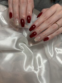 明るめボルドー