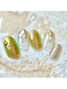 ネイルサロン クイル(QUILL)/５月GREEN（２）