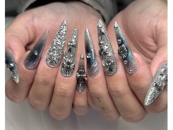 ホランイネイル(HORANGI NAIL)/フリーアートL＋長さ出しXL