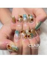 クレール バイ アミュール(CLAIR by.amulu)/ひまわりネイル☆