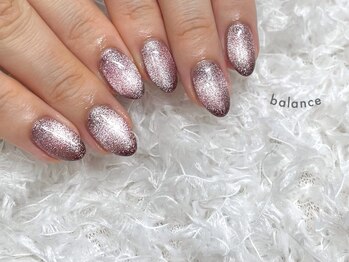 シンプルジェルネイル専門店 バランス(balance)/マグネットネイル♪