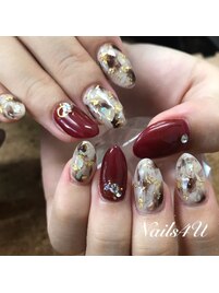 ボルドーネイル