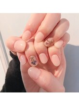 アティックネイルアトリエ(attic nail atelier)/手描きフラワー★