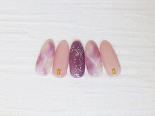 ティーエヌ 名古屋矢場町店/トレンドネイル￥5980