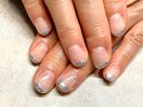 ダイヤモンド×水彩フレンチ