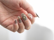 ルフトエーデ(LUFT Ode)/【Art 10】鉱物風ネイル