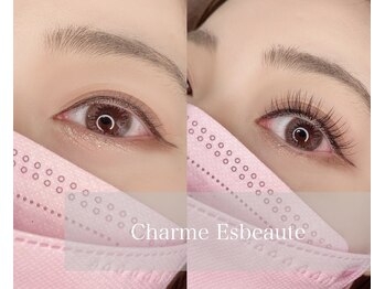 シャルム エスボーテ(charme Esbeaute)/フラットラッシュ/LEDマツエク
