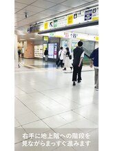 チャージ 新宿店/JR新宿駅からの道案内【4】