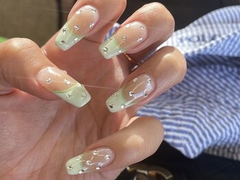 【miuネイル】フレンチネイル