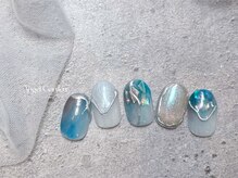 エンジェルガーデンネイル 池袋店(Angelgarden nail)/シェルニュアンスネイル♪