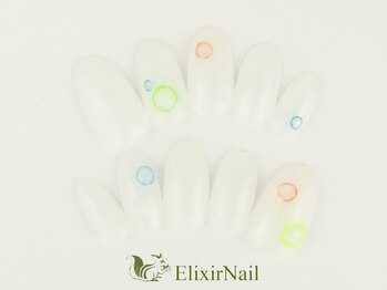 エリクサーネイル 渋谷(Elixir Nail)/定額aシンプル/クーポン使用