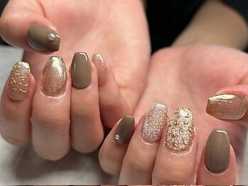 ネイル アローズ(Nail ARROWS)の写真/オフ毎回無料♪季節のトレンドアートデザイン豊富★大人気♪ニュアンスコース¥8470→¥7700