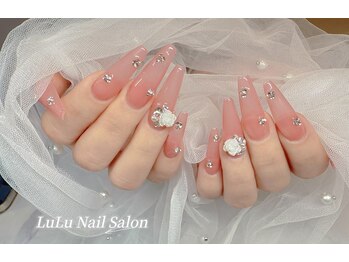 ルル 新宿西口(LULU)/ロング長さだしピンクネイル