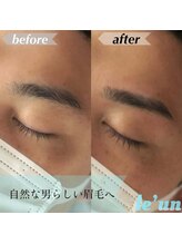 ルアン 六本木店/メンズ美眉毛スタイリング