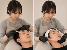 メンズ眉毛サロンNAGI BROW博多駅前店【メンズ眉毛/眉毛脱毛/アイブロウ/眉ワックス】/眉毛ワックス＋全顔ワックス