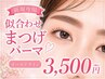 【新規限定】スタッフがお客様に最適デザインご提案!潤いまつげパーマ3500円