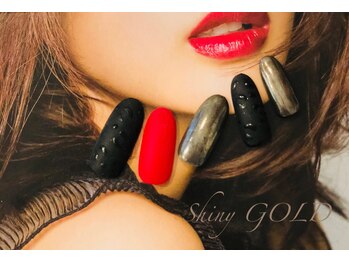 シャイニーゴールド 新所沢店(Shiny GOLD)/マットネイルで差をつけて♪