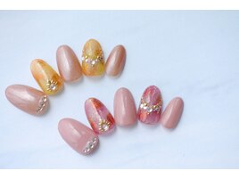 ネックレスネイル
