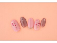 エムスラッシュ ネイル 新百合ヶ丘店(M.SLASH)/押し花ネイル