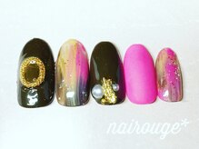 ネイル―ジュ 札幌大通店(nairouge*)/マーブルネイル♪