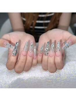 クイーンズビューティーサロン 新宿本店(Queen's beauty salon)/チップアートやり放題&つけ放題