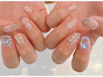 アトリエ ペーニクルス(Atelier Peniculus.)/杏仁ミルクネイル