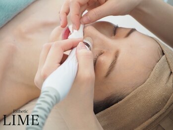 ライム 大宮(LIME)の写真/毛穴詰まり&黒ずみ徹底改善!!【剥けないハーブピーリング×毛穴洗浄】ダウンタイム無しで毛穴レス素肌☆