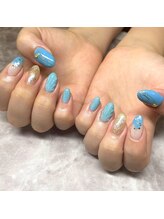 アーバンシーネイル 川口店(Urbansea nail)/ブルーニュアンス