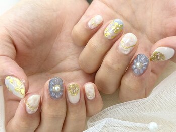 ディーネイル 池袋(D-nail)/【森】持ち込みアート