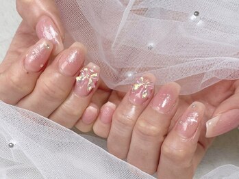 シュガー 伏見(Sugar)の写真/推し活もイベントも華やかに彩る♪リボンパーツ色変更OKで理想のネイルを叶えます！
