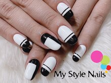 マイ スタイル ネイルズ(My Style Nails)/デザインスカルプ１２０分コース