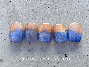 サロンストロベリームーン(Salon Strawberry Moon)/ちぐはぐネイル 8500円