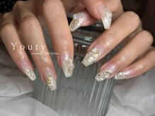 ユーティーネイル(Youty Nail)/クリアホワイトネイル