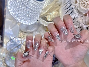 レアネイル 渋谷店(Le’a nail)/持ち込みパーツ付け放題
