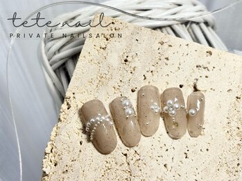 テテネイル(tete.nail)/アクセサリー　ワンホン　パール