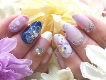 ハーブエステ ルレーブ/お勧め定額ネイル 7100円