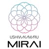 ウシワカマルミライ(USHIWAKAMARU MIRAI)ロゴ
