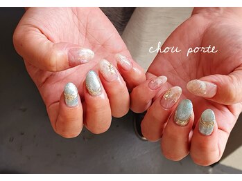 シュポルテ(chou porte)/マグネットミラーネイル